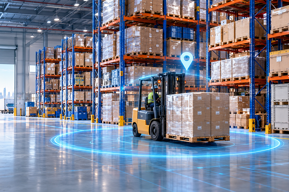 Asset management for warehouses and inventory